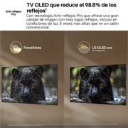 LG Smart TV LG OLED evo AI C6 77 pulgadas 4K 2026, OLED77C6ELB